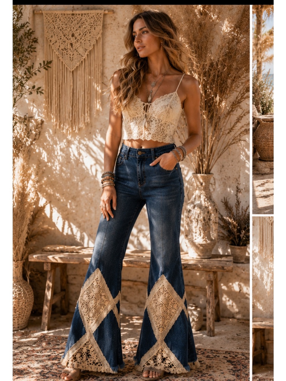 JADED GYPSY Feeling Hippie Jeans